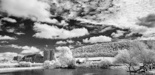 Stokesay Castle, Shropshire - Infrared